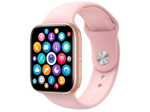 RELOJ SMART PANTALLA TACTIL COLOR ROSA